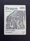 Dragon [Shivan Dragon] (Gamma Playtest)