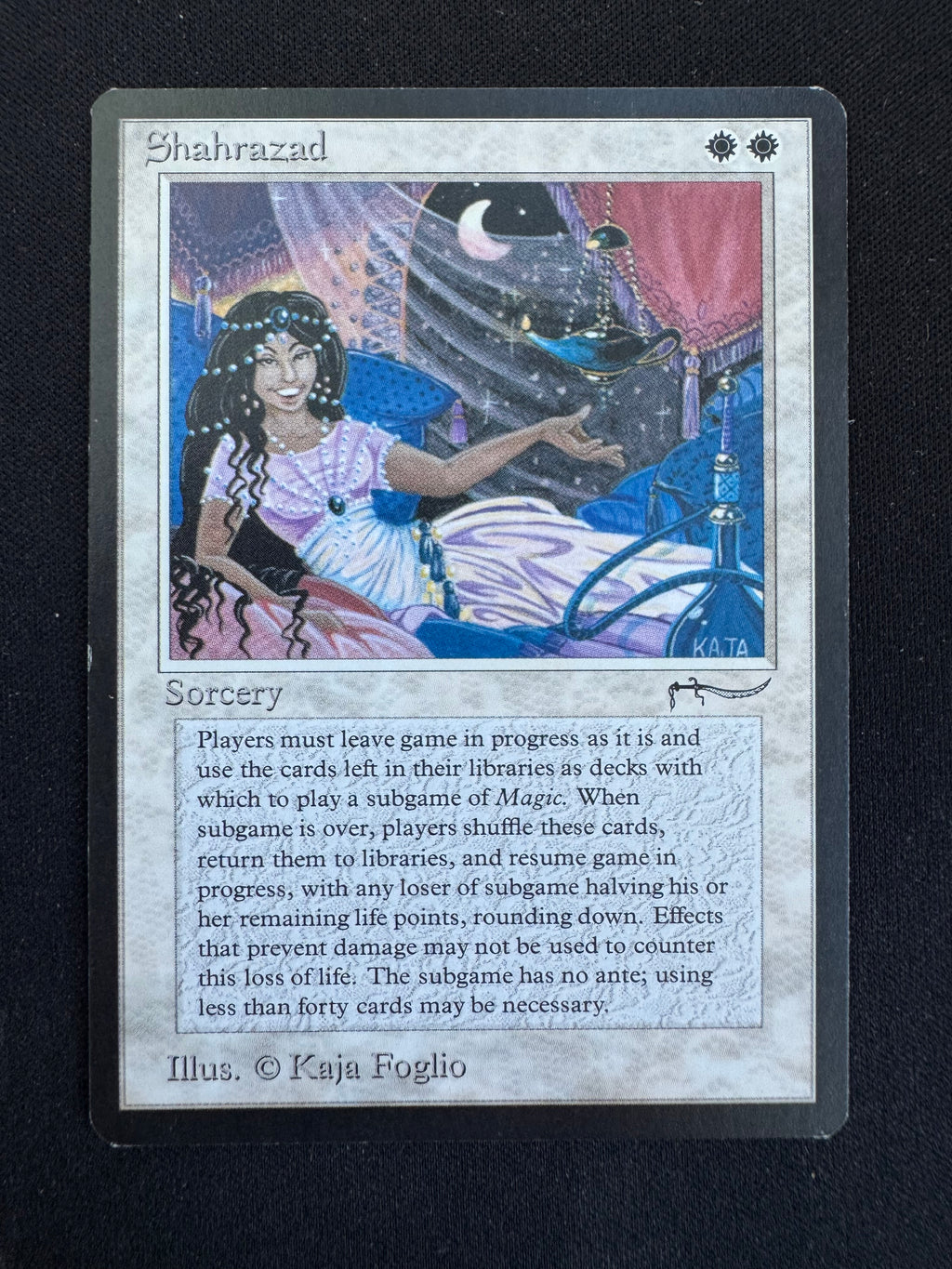 shahrazad mtg card Shahrazad Arabian Nights (ARN) #10 Scryfall Magic: The Gathering Search
