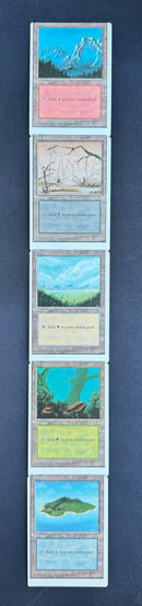 Basic Land Set Misprint - 4th Edition