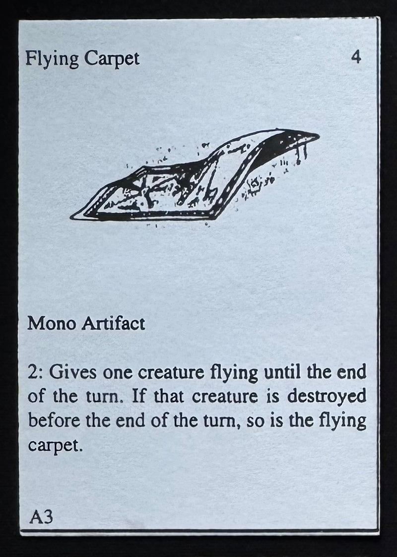 Flying Carpet (Arabian Nights Playtest)