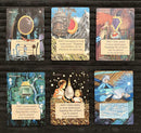 Eric Klug Studio Ghibli Power Collection — Five Moxen & Timetwister — Six Original Hand-Painted Alters