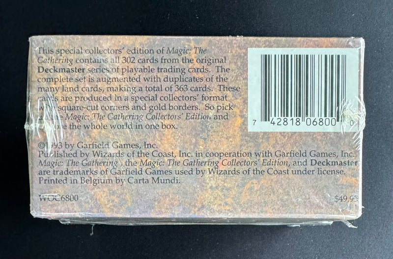 Collectors' Edition Complete Set (CED)