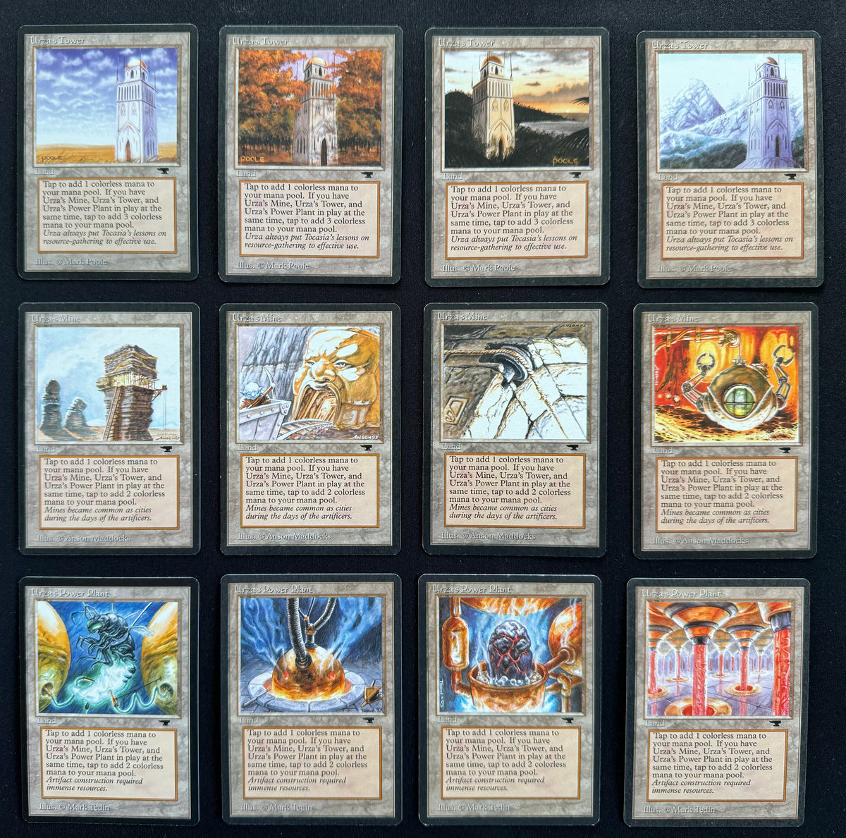 Antiquities Urza Land Set Antiquities Urza Land Set