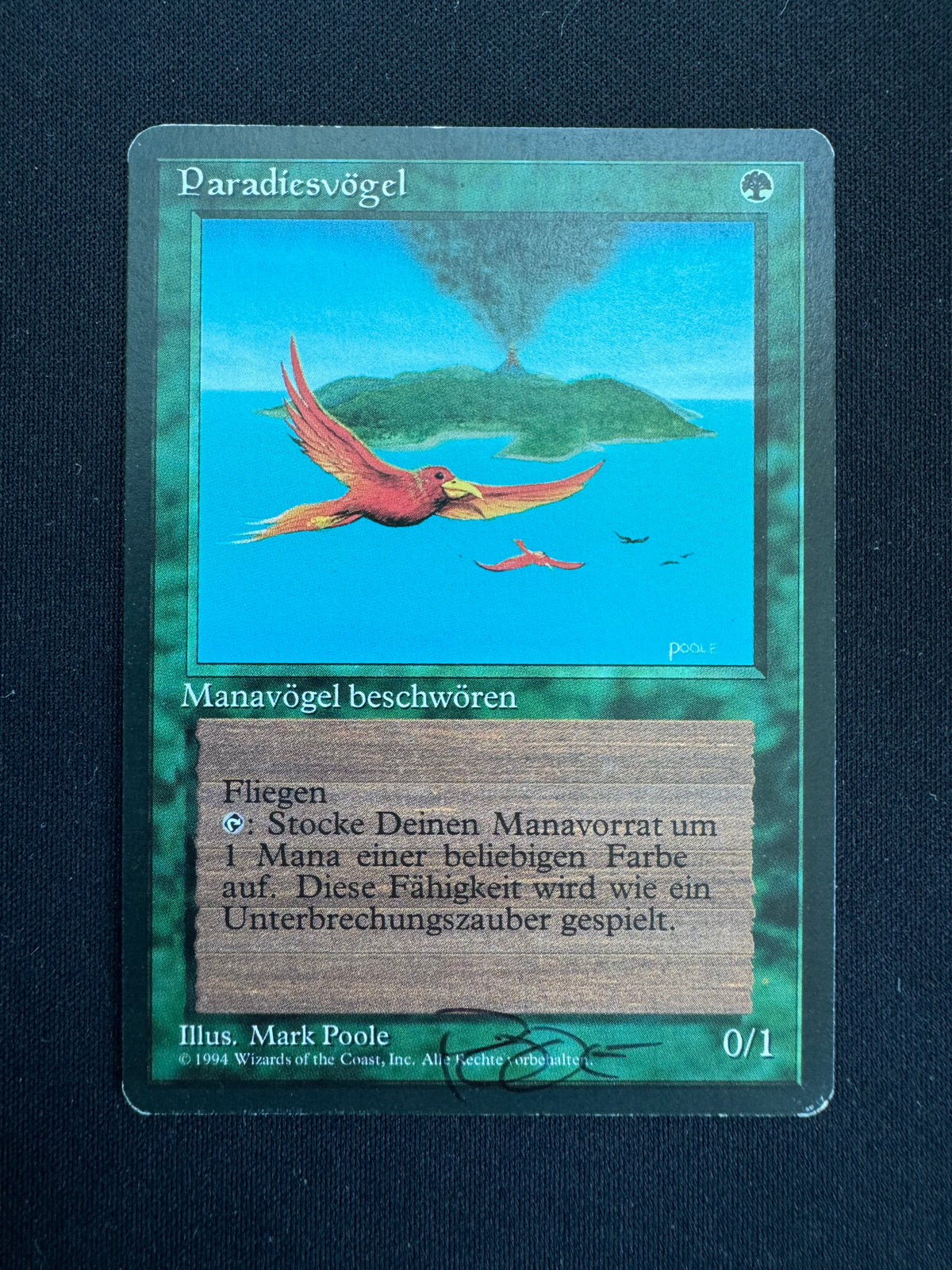 MTG リバイズド revised 3ED FBB ドイツ語 未開封スターター Make Ready - Revised German - Birds of Paradise