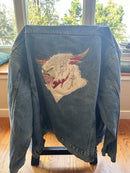Hurloon Minotaur Embroidered Denim Jacket (1993)