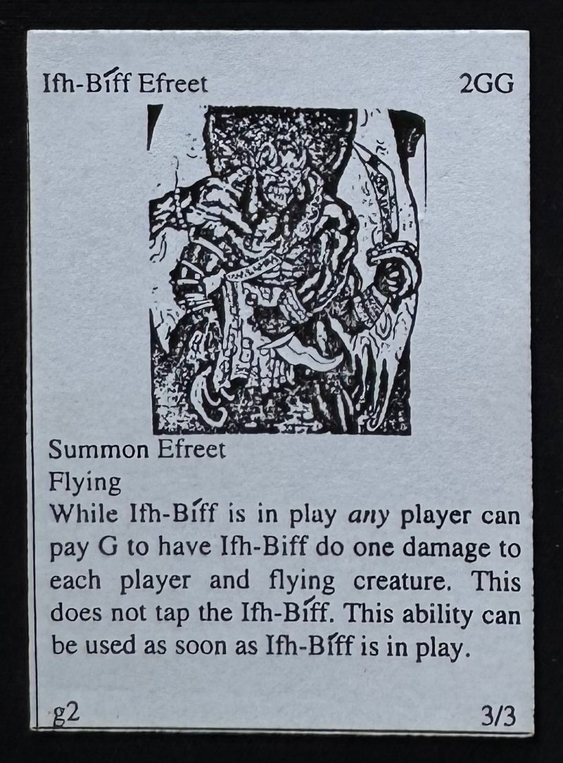 Ifh-Biff Efreet (Arabian Nights Playtest)