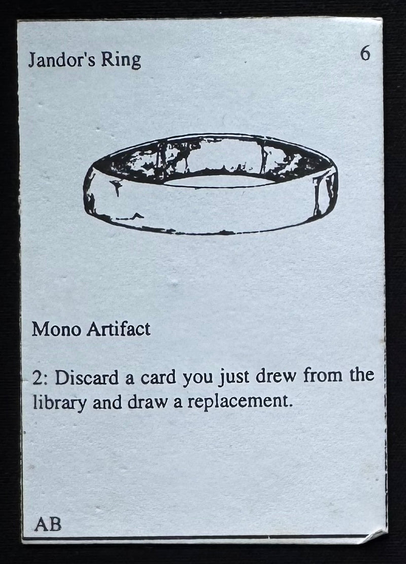 Jandor's Ring (Arabian Nights Playtest)