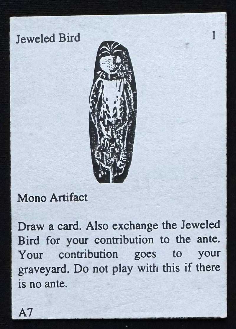 Jeweled Bird (Arabian Nights Playtest)
