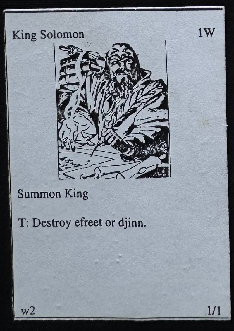 King Suleiman (Arabian Nights Playtest)