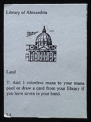 Library of Alexandria (Arabian Nights Playtest)