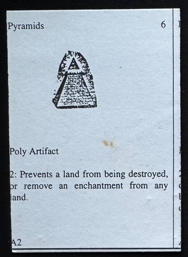 Pyramids (Arabian Nights Playtest)