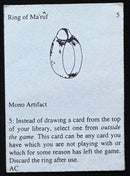 Ring of Ma'ruf (Arabian Nights Playtest)