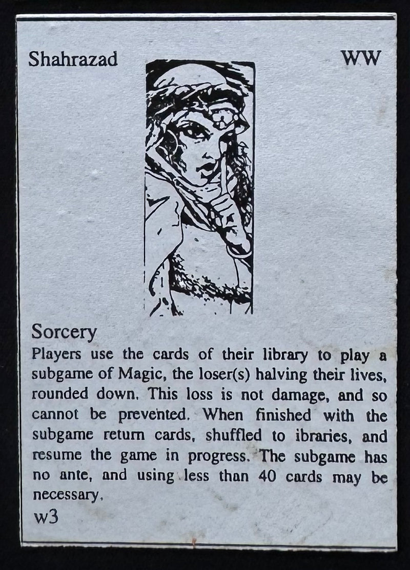 Shahrazad (Arabian Nights Playtest)