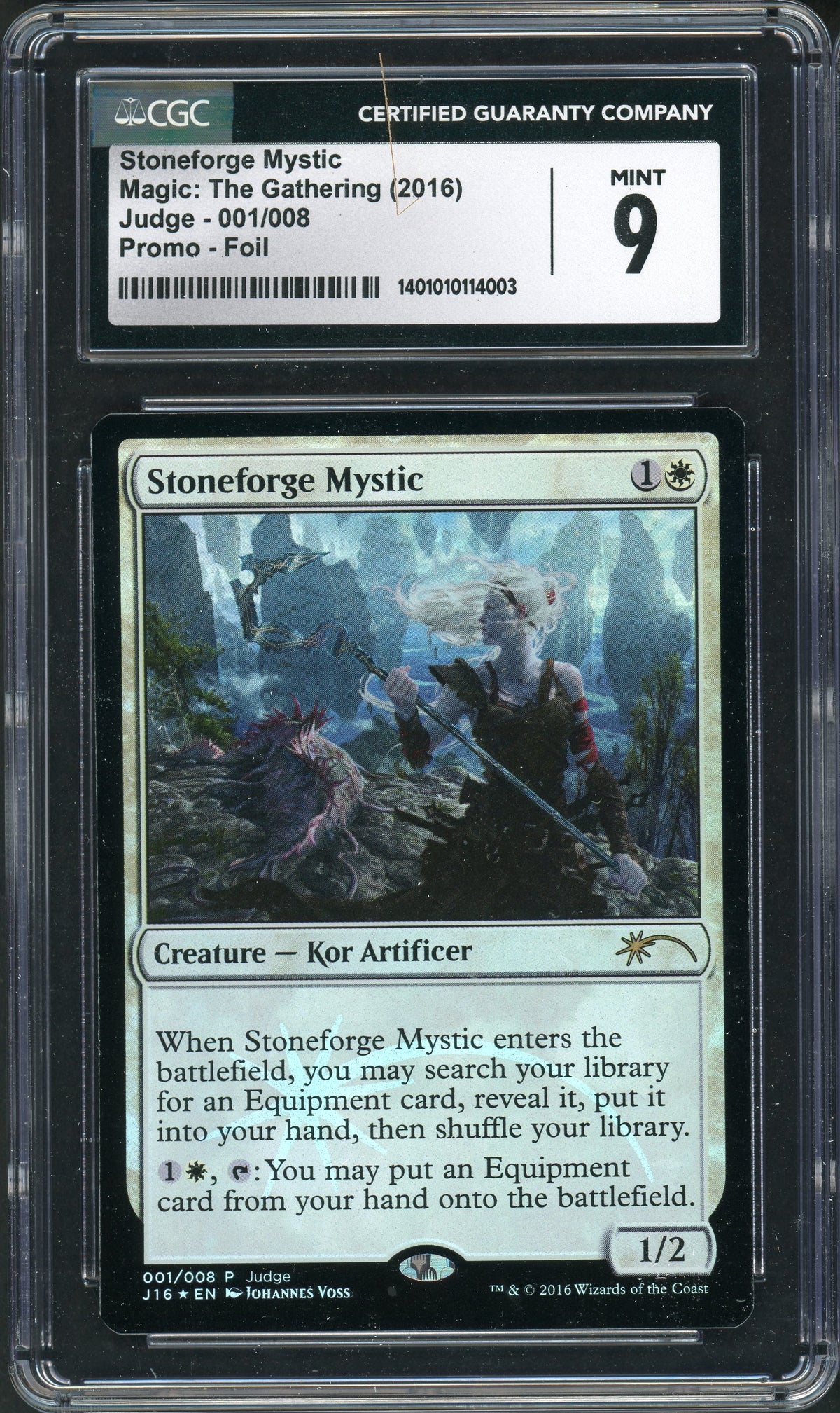 Stoneforge Mystic Foil Promo Magic Gathering Magic The Gathering 