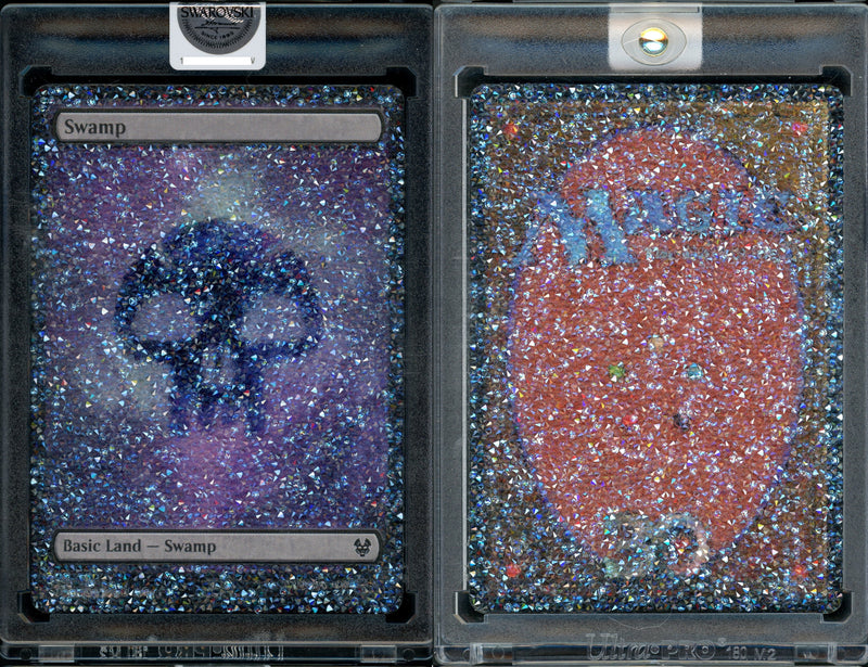 Test Print - Swarovski Crystal - Basic Land Set Final Version