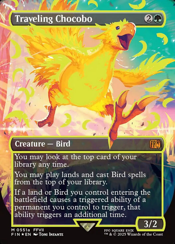 Traveling Chocobo - Yellow (FIN)