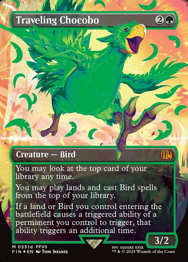 Traveling Chocobo - Green (FIN)