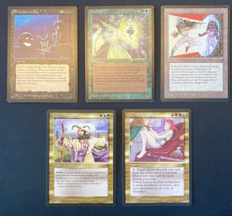 Legends Complete Set