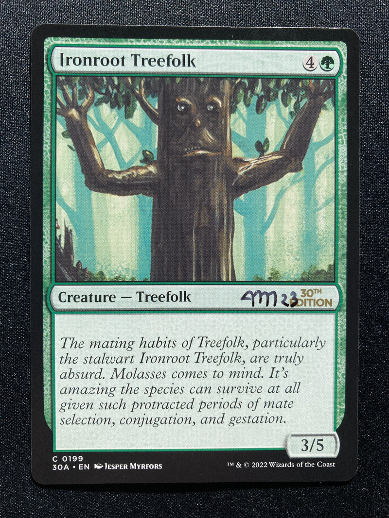 Ironroot Treefolk (30M-AP)