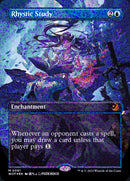 Rhystic Study Anime Borderless - Confetti Foil