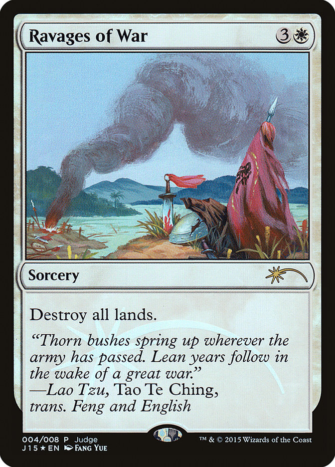Ravages of War Judge Foil (JDG)