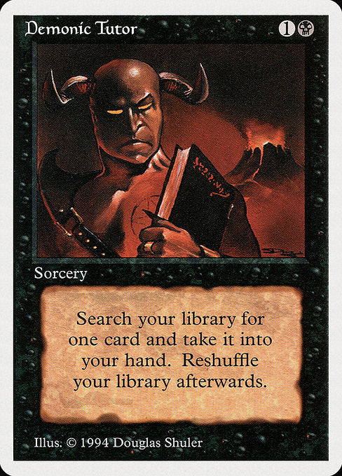 Demonic Tutor (SUMMER)