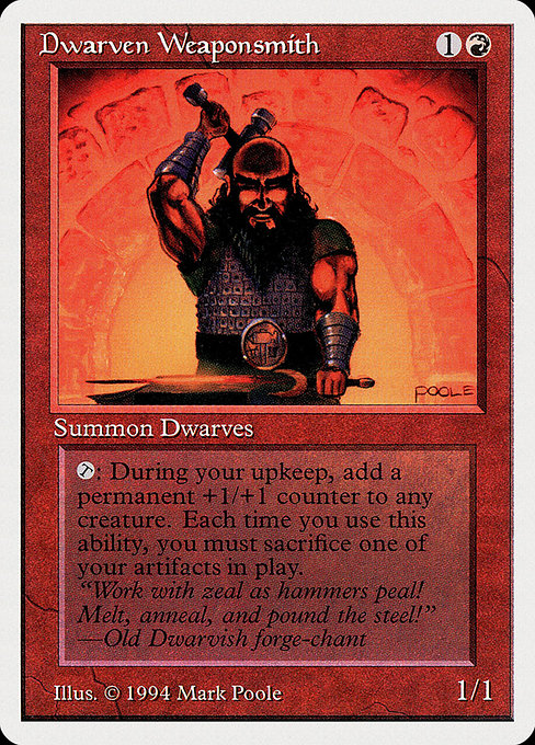 Dwarven Weaponsmith (SUMMER)