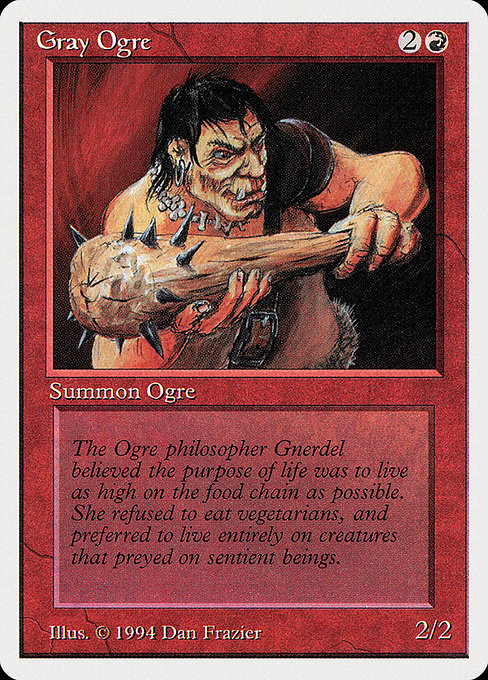 Gray Ogre (SUMMER)