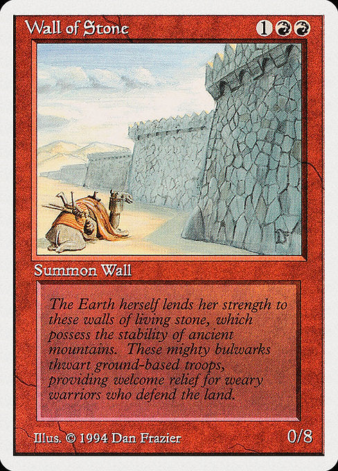 Wall of Stone (SUMMER)