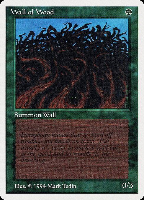 Wall of Wood (SUMMER)