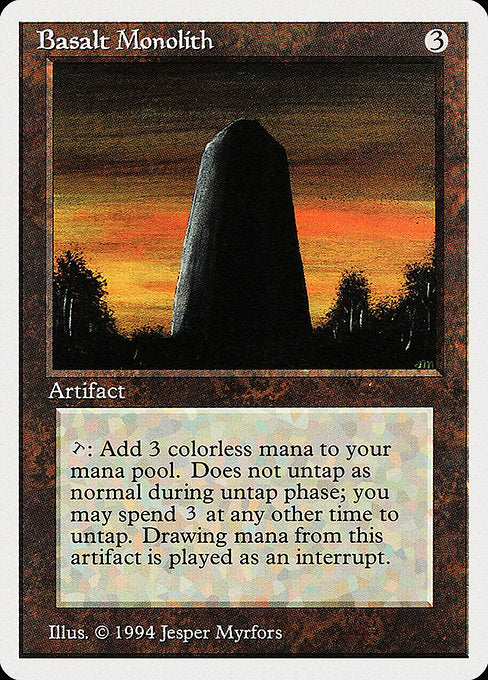 Basalt Monolith (SUMMER)