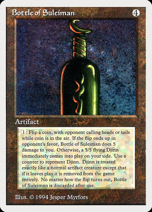 Bottle of Suleiman (SUMMER)