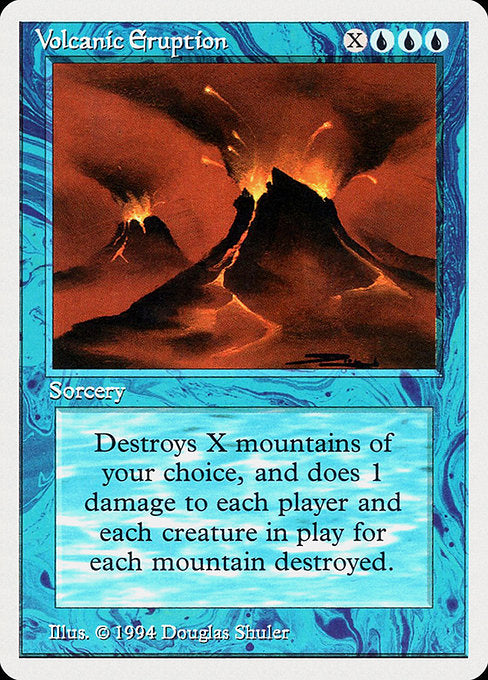 Volcanic Eruption (SUMMER)