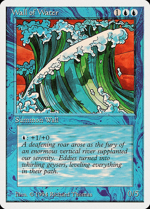 Wall of Water (SUMMER)