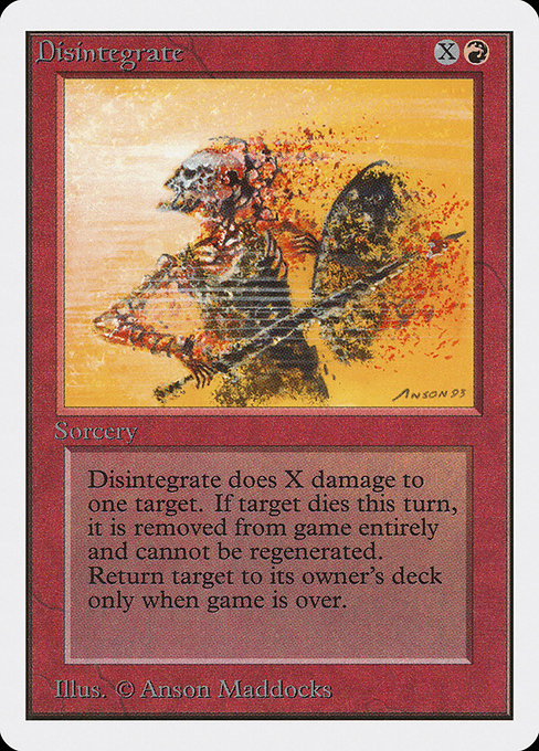 Disintegrate (UNL)