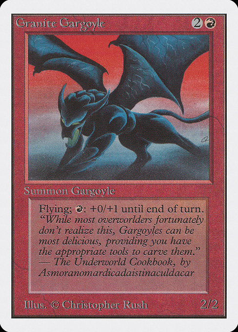 Granite Gargoyle (UNL)