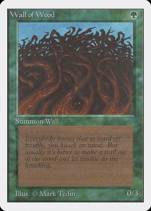 Wall of Wood (UNL)