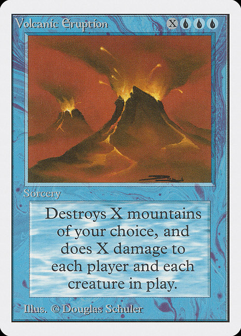 Volcanic Eruption (UNL)