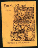 Dark Ritual (Delta Playtest)