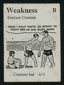 Weakness (Gamma Playtest)