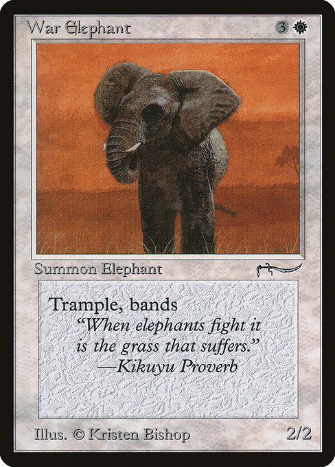 War Elephant (dark) (ARN)