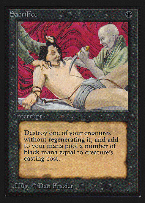 Sacrifice (CED)