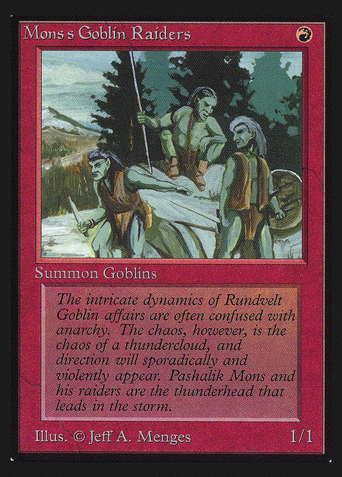 Mons's Goblin Raiders (CED)