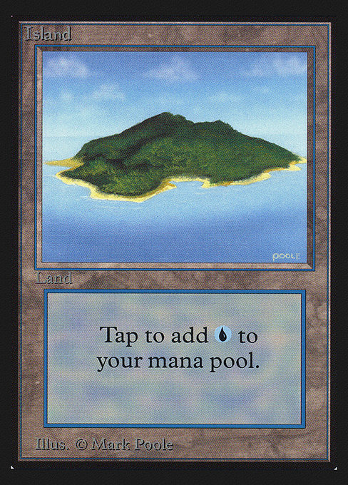 Island (B) - Blue Sky (CED)