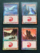 Seventh Edition Foil Basic Land Set (20 Cards)
