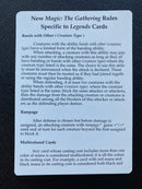 Legends Rules Card Insert (LEG)