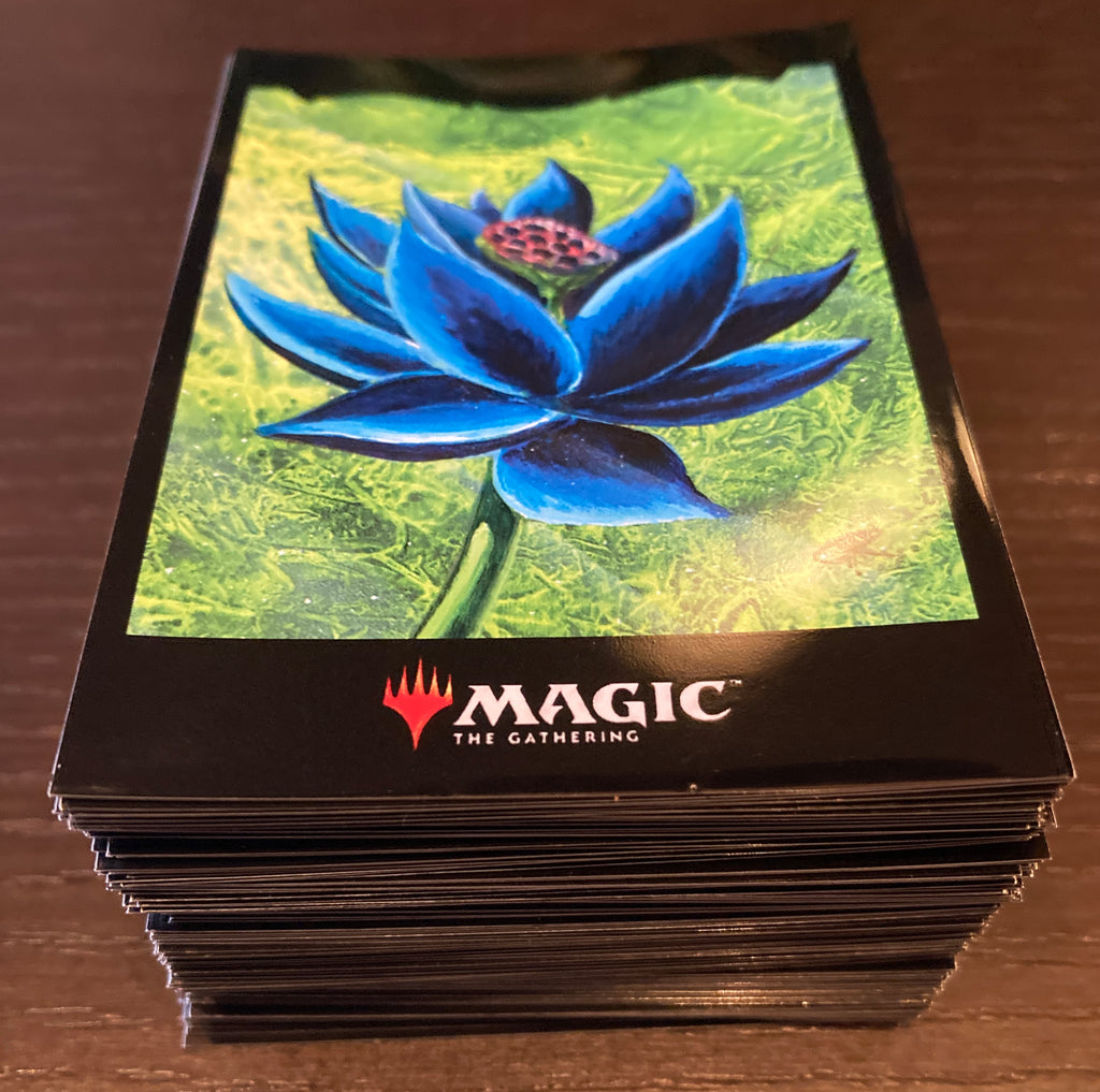 Ultra-Pro Black Lotus Matte Deck Protector Sleeves Ultra-Pro Black Lotus Matte Deck Protector Sleeves