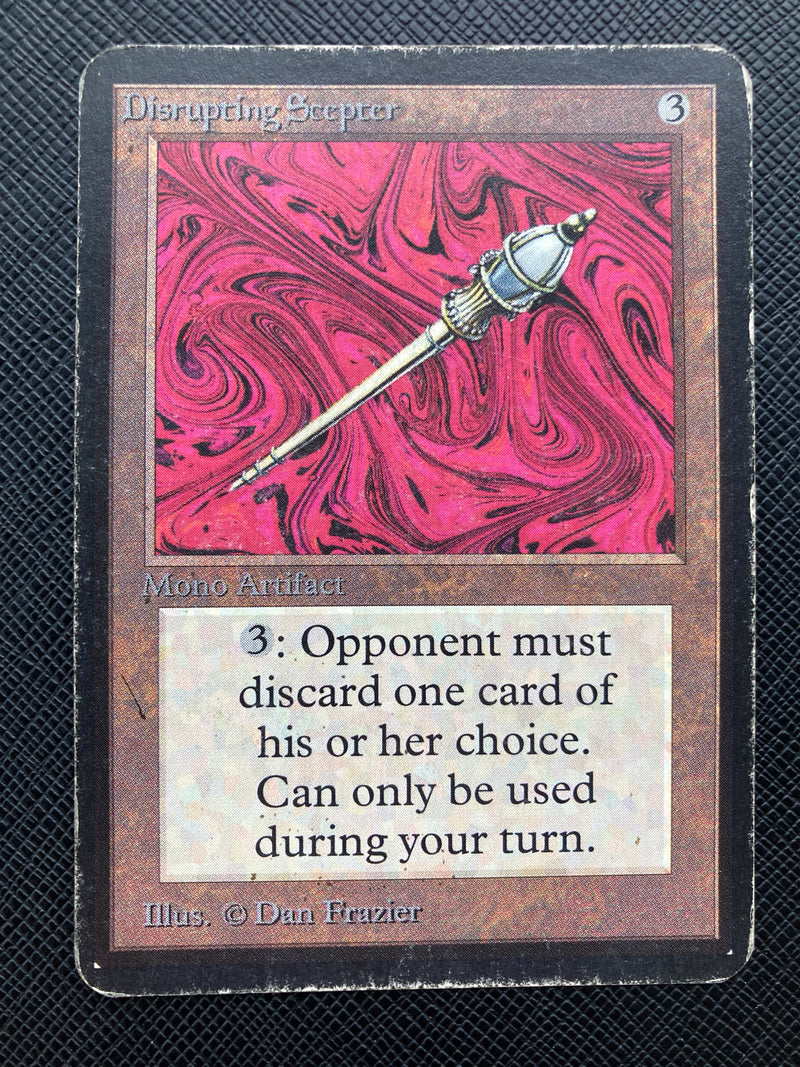 驚きの価格が実現！ Disrupting (LEA) Scepter マジック：ザ・ギャザリング