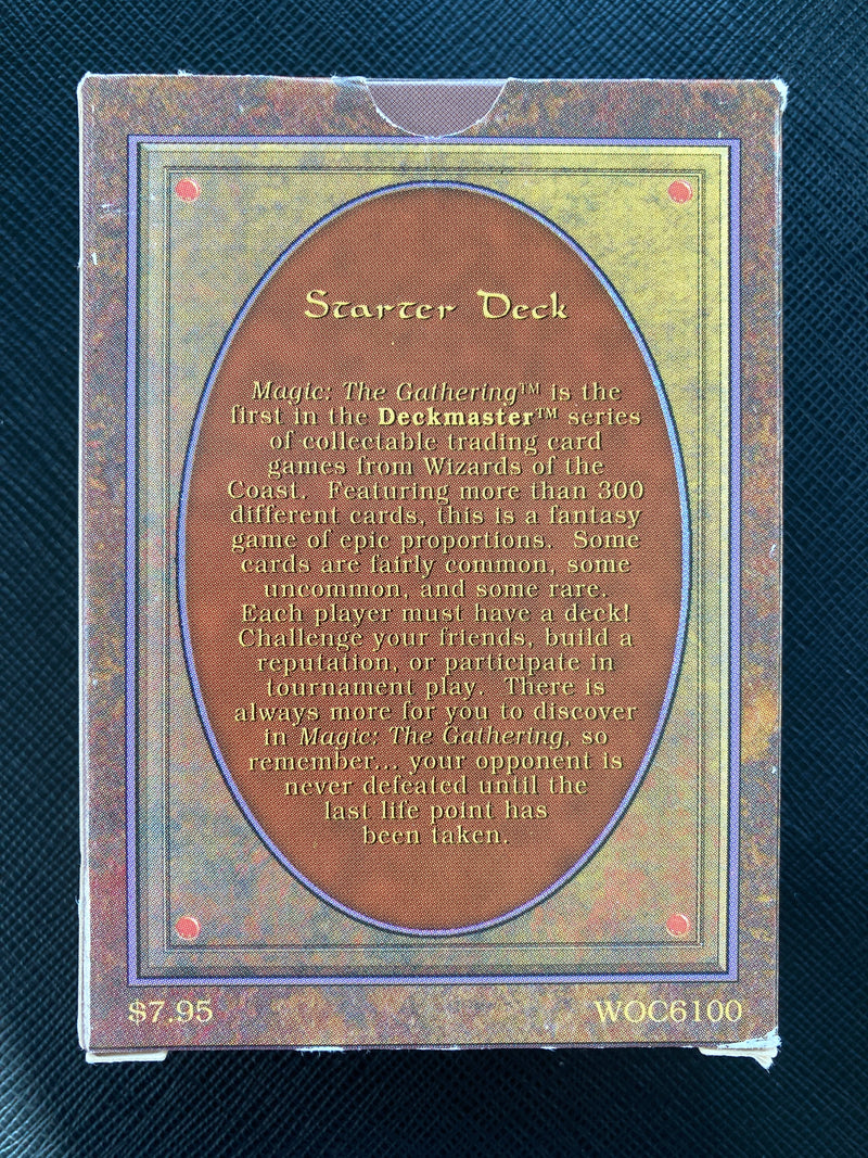 Revised Starter Deck Box - Empty (REV)