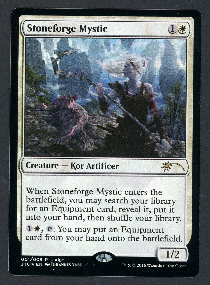 Test Print - Stoneforge Mystic Judge Foil Test Print - Stoneforge Mystic Judge Foil